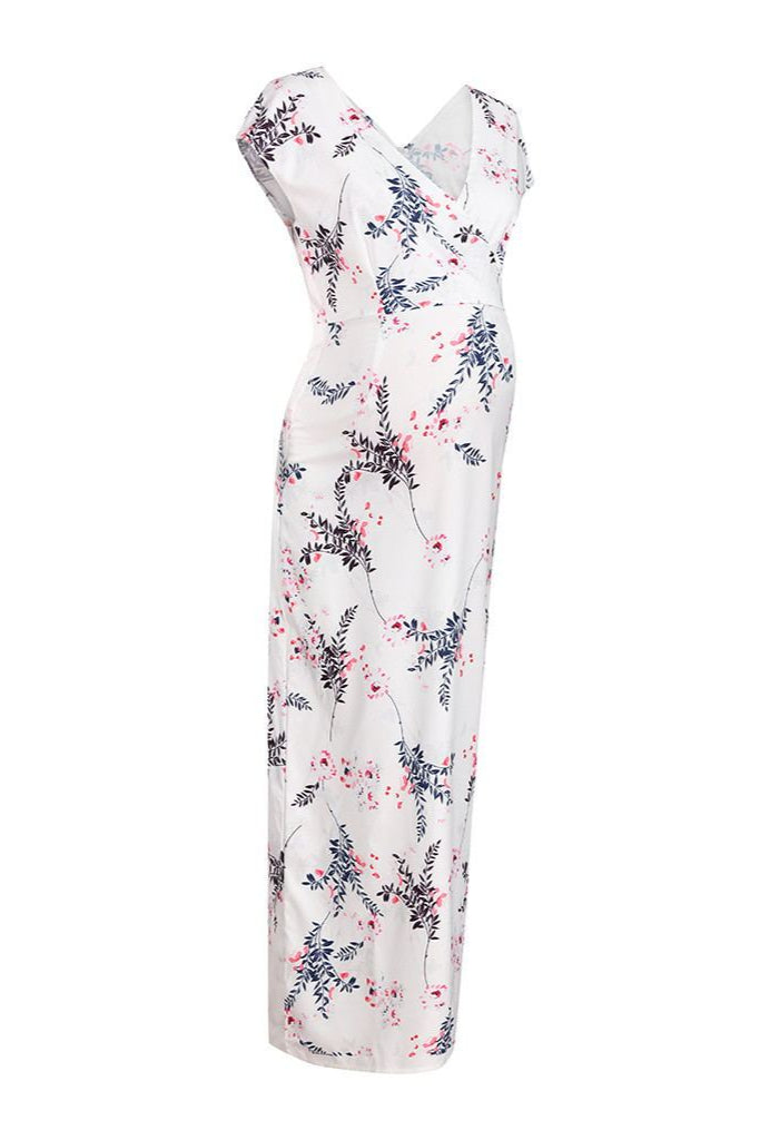 Printed Slim Thin Floral Chiffon Dress