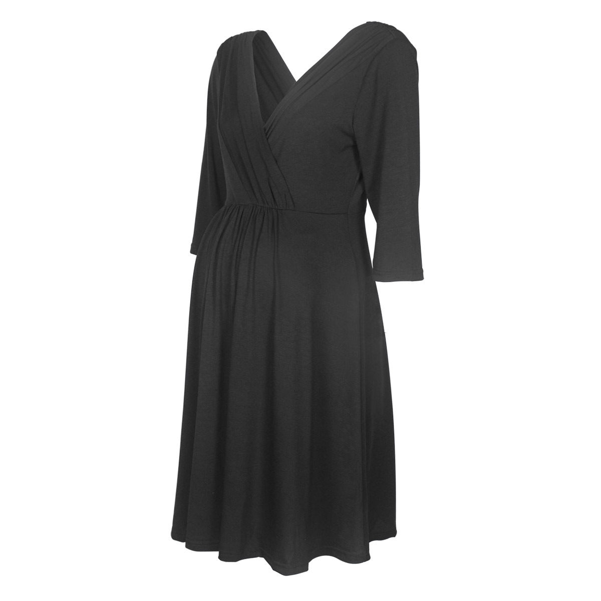 Breastfeeding Cotton Dress – Chic, Comfy & Functional