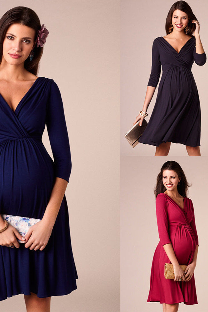 Breastfeeding Cotton Dress – Chic, Comfy & Functional